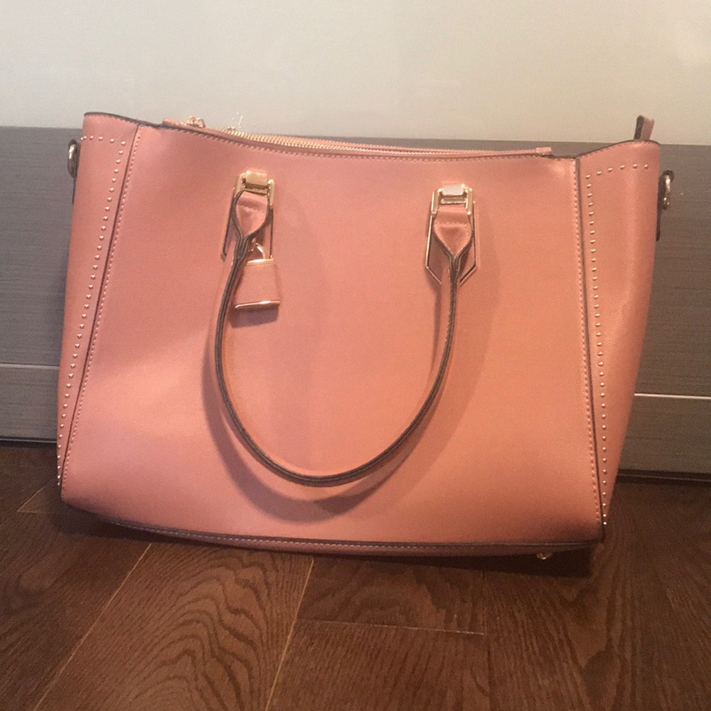Vegan leather Satchel Purse